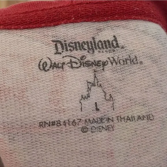 Disneyland Walt Disney World Retro Graphic full zip sweatshirt - Picture 3 of 4